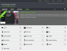 Tablet Screenshot of katalogmaxi.pl